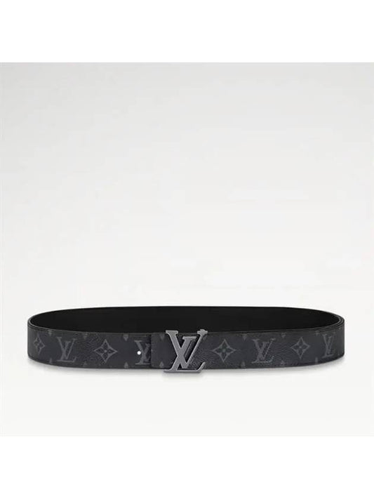 LV Initiales 35MM Reversible Belt Grey - LOUIS VUITTON - BALAAN 2