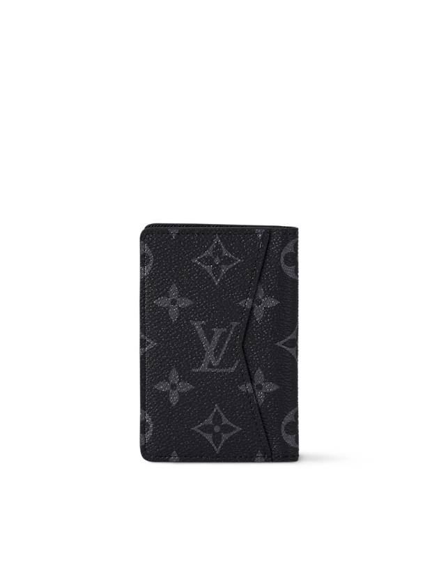 Pocket Organizer Monogram Card Wallet Black - LOUIS VUITTON - BALAAN 6