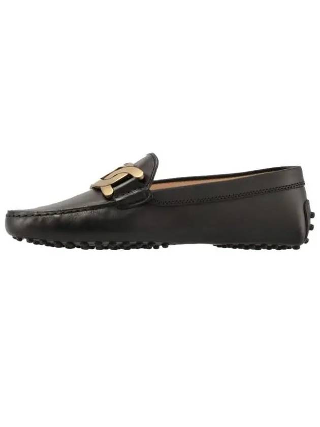 Women's Kate Gommino Leather Driving Shoes Black - TOD'S - BALAAN 4