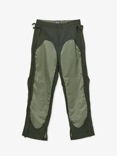 P Crossy Straight Pants Green - DIESEL - BALAAN 2