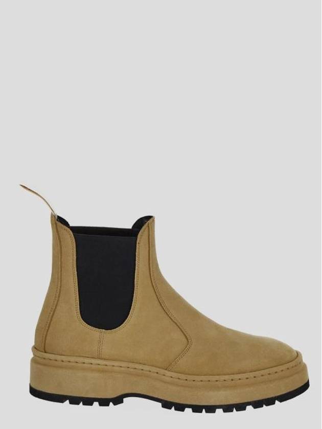 Les Pavane Ankle Leather Chelsea Boots Light Beige - JACQUEMUS - BALAAN 5