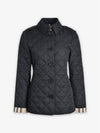 New Frankby Quilted Jacket Navy - BURBERRY - BALAAN 4