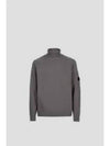 Lambswool GRS Knit Turtleneck Brown - CP COMPANY - BALAAN 2