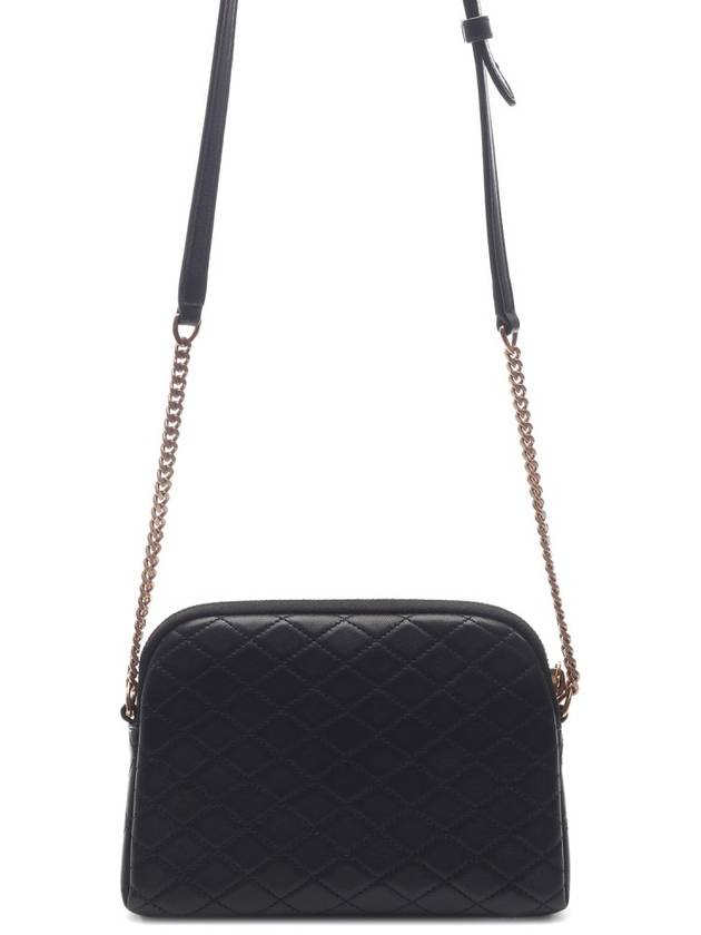 Gaby Quilted Lambskin Chain Cross Bag Black - SAINT LAURENT - BALAAN 5