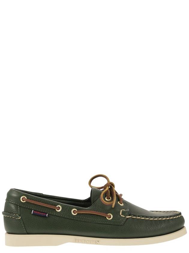 PORTLAND - Moccasin with grained leather - SEBAGO - BALAAN 1