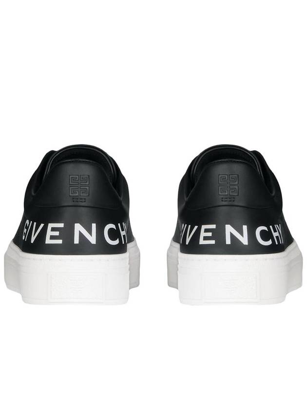 City Sports Low Top Sneakers Black White - GIVENCHY - BALAAN 5