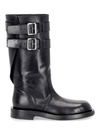 Milan soft biker long boots black - ANN DEMEULEMEESTER - BALAAN 2