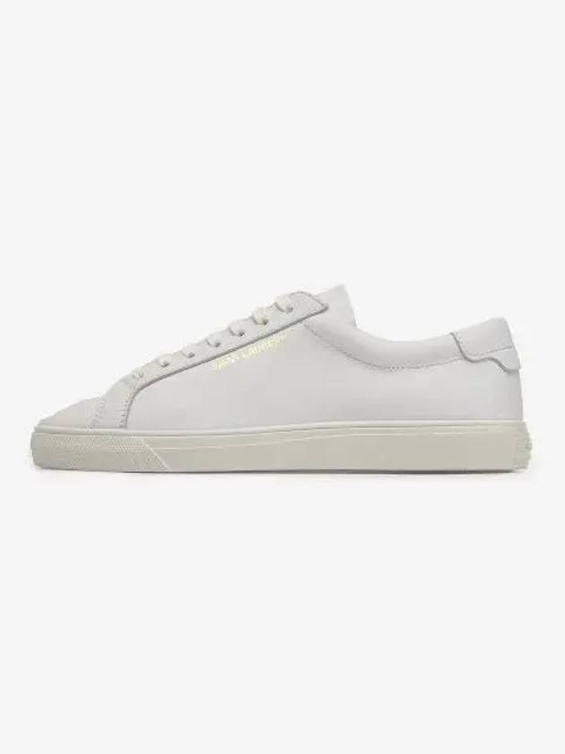 Women's Andy Low Top Sneakers White - SAINT LAURENT - BALAAN 2