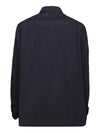 Nylon Long Sleeve Shirt Blue - FENDI - BALAAN 3