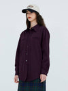 Double lip color shirt deep purple - KOOKEESEE - BALAAN 3