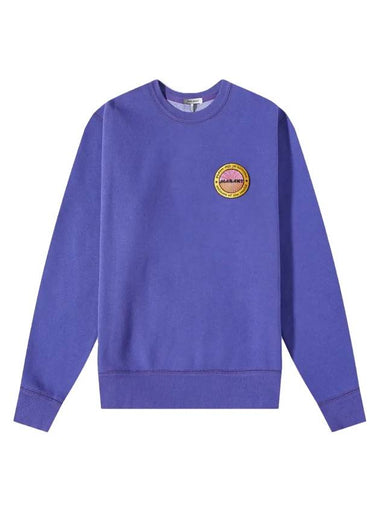 Mikolo Logo Patch Sweatshirt Indigo - ISABEL MARANT - BALAAN 1