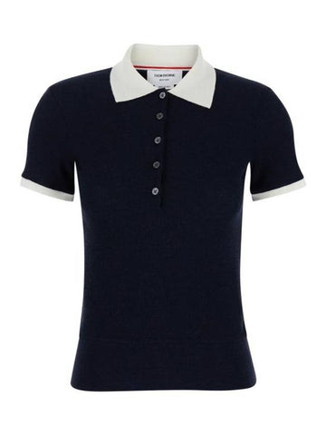 short sleeve t shirt FJP095AJ0092415 - THOM BROWNE - BALAAN 1