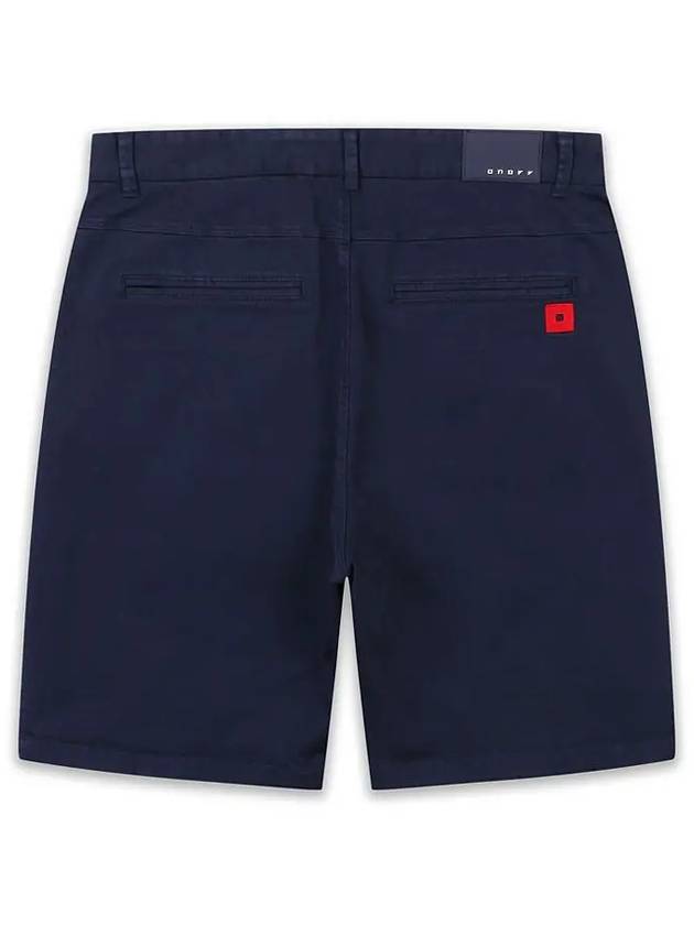 Golfwear Men's Stretch Cotton Shorts Navy - ONOFF - BALAAN 3