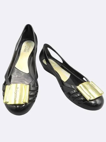 Ferragamo 0550643 Women s Bermuda Jelly Flat Sandals - SALVATORE FERRAGAMO - BALAAN 1