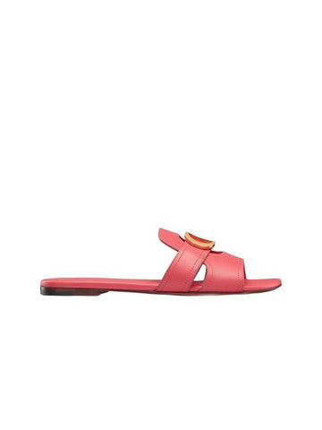 30 Montaigne Calfskin Slippers Pink - DIOR - BALAAN 1