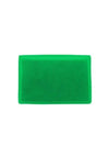 Logo Vegan Leather Credit Half Wallet Green - VIVIENNE WESTWOOD - BALAAN 6