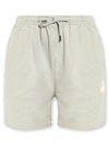 Logo Detail Drawstring Shorts Light Blue - ISABEL MARANT ETOILE - BALAAN 1