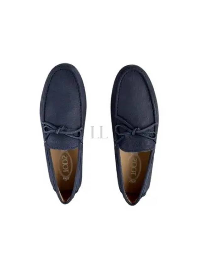 City Bow Detail Driving Shoes Navy - TOD'S - BALAAN 2