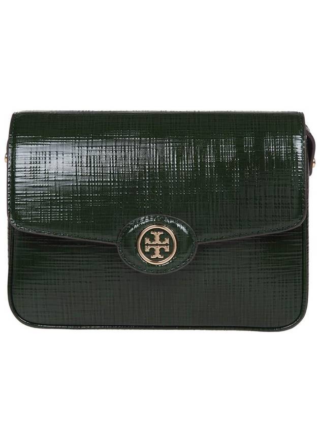 Robinson Spazzolato Convertible Shoulder Bag Green - TORY BURCH - BALAAN 2