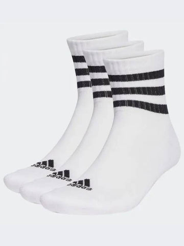 3S Cushioned Sportswear Mid Cut Socks 3P Domestic Product GQDO23060901321 - ADIDAS - BALAAN 1