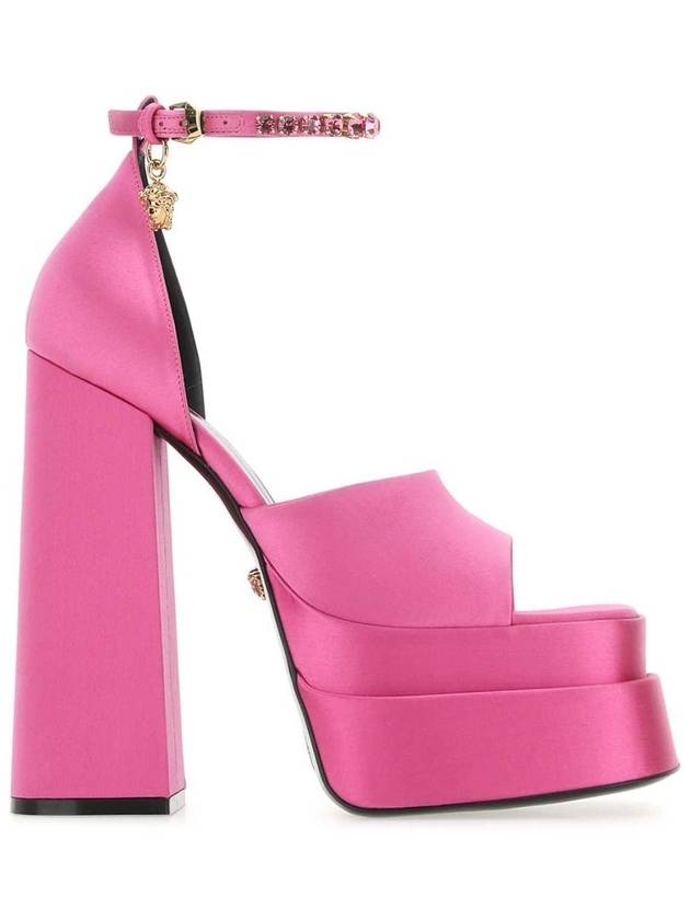 Women's Medusa Avitas Platform Sandals Heel Pink - VERSACE - BALAAN 5