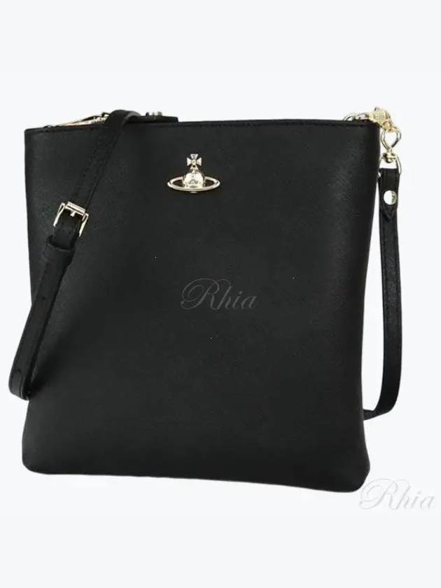 New Square Cross Bag Black - VIVIENNE WESTWOOD - BALAAN 2