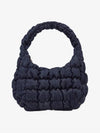 Quilted Micro Tote Bag Dark Blue - COS - BALAAN 2