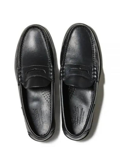 Coraux Leather Loafers Black - PARABOOT - BALAAN 2