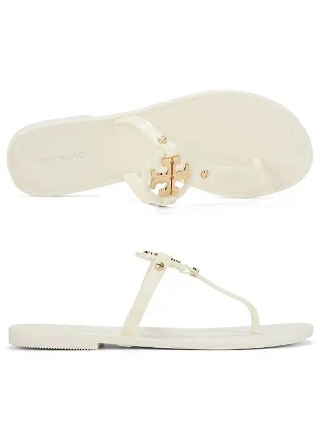 Miller Mini Flat Thong Flip Flop Ivory - TORY BURCH - BALAAN 6