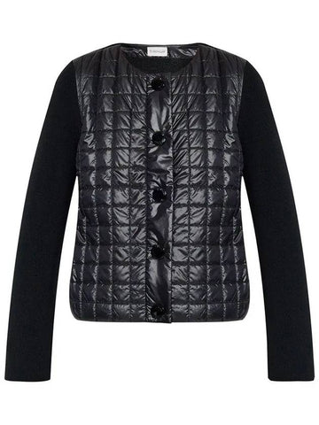 Women s Knit Quilted Cardigan 9B00001 M1131 999 - MONCLER - BALAAN 1