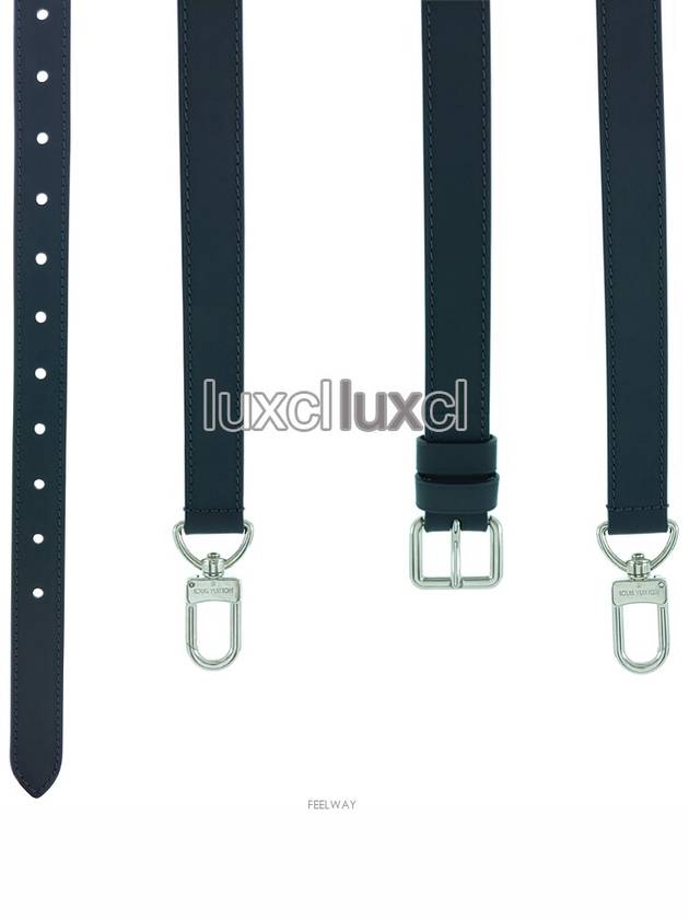 Leather shoulder strap 2 4 x 140cm - LOUIS VUITTON - BALAAN 8