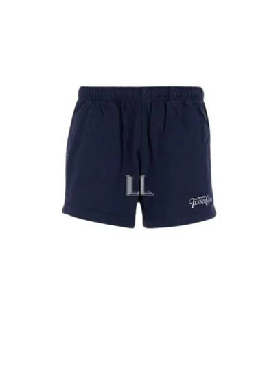 Tennis Club Cotton Shorts Navy - SPORTY & RICH - BALAAN 2