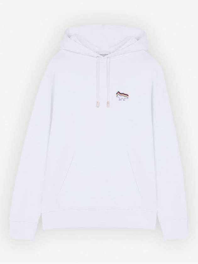 Rainbow Fox Hoodie White - MAISON KITSUNE - BALAAN 2