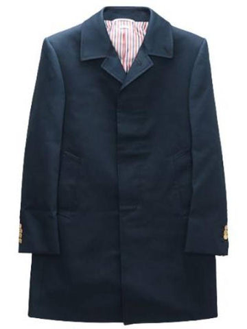 Coat Balmacan Collar McIntosh Overcoat - THOM BROWNE - BALAAN 1