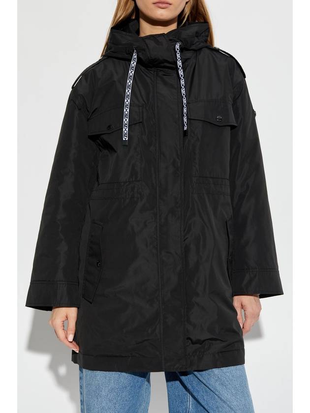 Michael Michael Kors Parka With Hood, Women's, Black - MICHAEL KORS - BALAAN 3