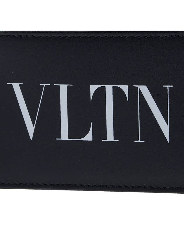 Men's VLTN Card Wallet Black - VALENTINO - BALAAN 7