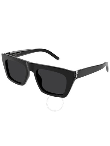 Saint Laurent Black Browline Unisex Sunglasses SL M131 001 52 - SAINT LAURENT - BALAAN 1