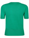 Bea Embroidery Logo Knit Top Green - VIVIENNE WESTWOOD - BALAAN 3