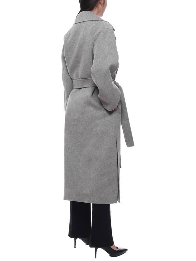 Olanda Virgin Wool Single Coat Grey - MAX MARA - BALAAN 7