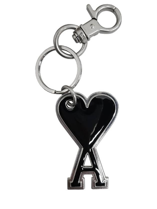 Heart Logo Keyholder Black - AMI - BALAAN 2