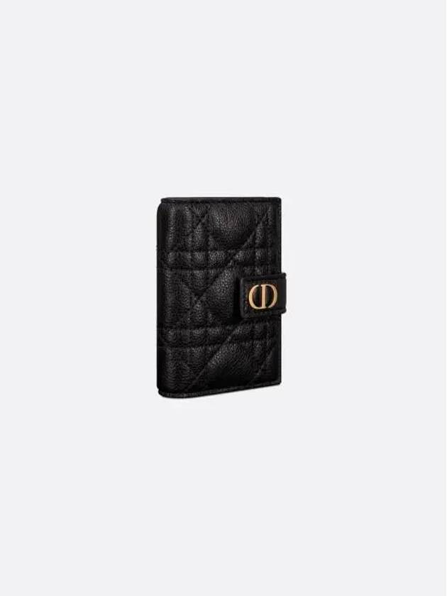 Cargo Vertical Calfskin Card Wallet Black - DIOR - BALAAN 3