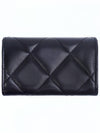 19 Gold Hardware Lambskin Flap Card Wallet Black - CHANEL - BALAAN 4