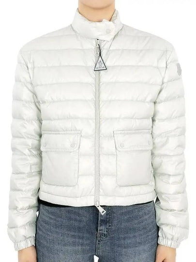 24 S S Women MORELANS Down Short Padded Jacket Light Gray 1A00046 5964A 91Y - MONCLER - BALAAN 2