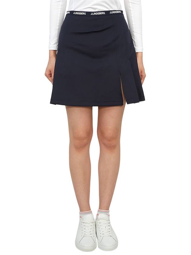 Women's Keisha Skirt Navy - J.LINDEBERG - BALAAN 2