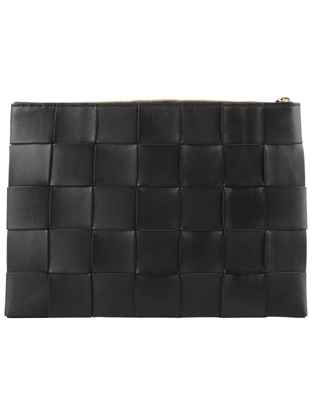 652931 Intrecciato Cassette Flat Pouch Clutch Medium 34279 2 - BOTTEGA VENETA - BALAAN 3