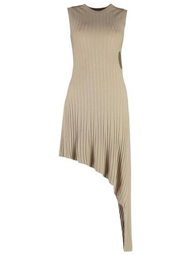 midi dress 6K04013S2392 9561 SAND - STELLA MCCARTNEY - BALAAN 1