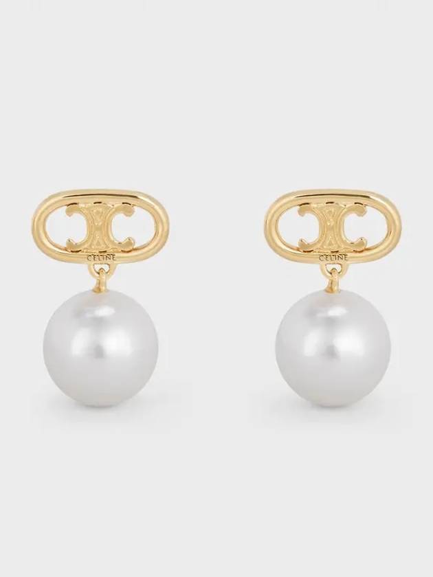 Pearl Earrings 46W7968PE - CELINE - BALAAN 2