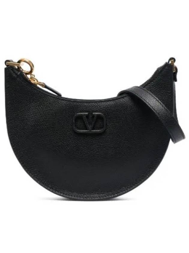 5W0P0W19 RQR 0NO 5W2P0W19 V logo signature calfskin mini hobo bag - VALENTINO - BALAAN 1