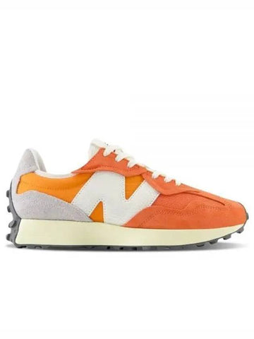 327 Low Top Sneakers Orange - NEW BALANCE - BALAAN 1