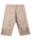 Print Nylon Leggings Shorts Beige - ACNE STUDIOS - BALAAN 2